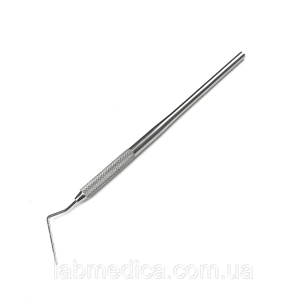 Зонд для кореневих каналів, з маркувальними позначеннями кожні 5 мм. Ширина 0,9 мм, довжина 15 см SURGIWELOMED, фото 1