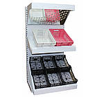 Овочевий стелаж 1900х950 мм ТИП 10, приставний стелаж Рістел, металевий стелаж торговий, стелаж для фруктів в магазин, фото 8