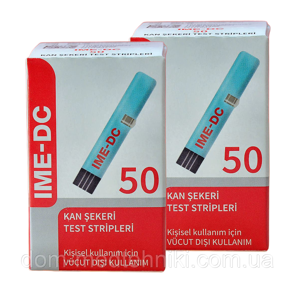 Набір тест-смужок "Ime-Dc" (2 уп.) (100 шт.)