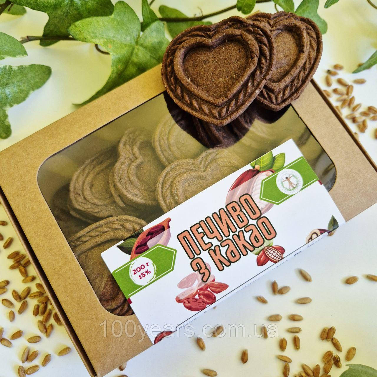 Печиво з какао, 200 г, фото 1