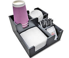 Барний органайзер КОМПАКТ 22х24х12 см (МДФ) лінія BLACK