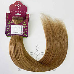 Шиньйон-Хвіст на Липучці 50 см 100 грам, Русявий №08