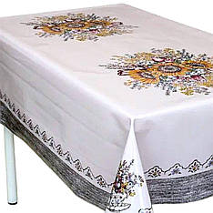 Скатертина з лакованою поверхнею на тканинній основі фотодрук 120х150 см