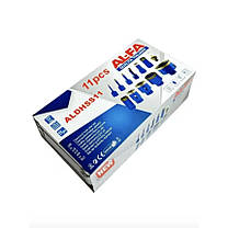 Набір коронок свердел алмазних AL-FA ALDHSS11 11 шт. 6–68 мм, фото 5