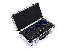 Набір коронок свердел алмазних AL-FA ALDHSS11 11 шт. 6–68 мм, фото 3