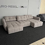 Новий розкладний прямий великий диван, фото 2