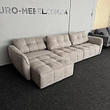 Новий розкладний прямий великий диван, фото 3