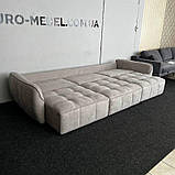 Новий розкладний прямий великий диван, фото 4
