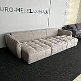 Новий розкладний прямий великий диван, фото 5