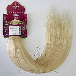 Шиньйон-Хвіст на Липучці 50 см 100 грам, Блонд №613