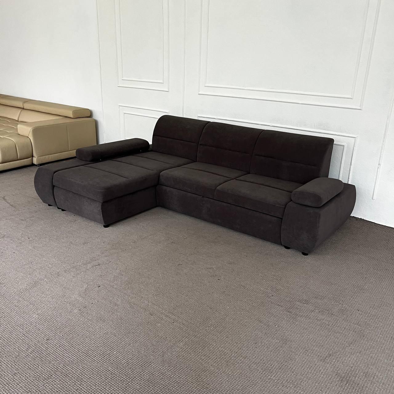 Кутовий новий диван в тканині, фото 1