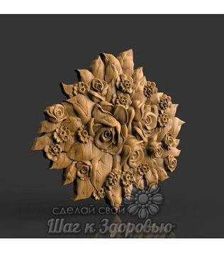 Барельєф Рози 4 Код/Артикул