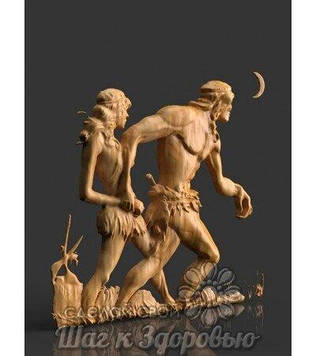 Барельєф Печерні люди Код/Артикул