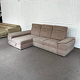 Кутовий диван в тканині з переставними спинками, фото 4