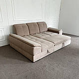 Кутовий диван в тканині з переставними спинками, фото 8