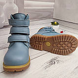 Ортопедичні шкіряні демісезонні черевики для хлопчика супінатор ВП1-ВП7 каблук Томаса Kena Кена розмір 21-40, фото 2