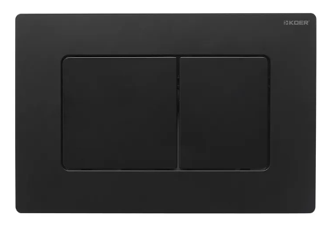 Панель змиву KP Czech KT-0602-05 (пластикова, кнопка квадратна) Чехія