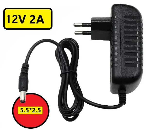 🔌Блок живлення 12V 2A стабілізований імпульсний H.Q. ProWest (2.5×5.5 мм), фото 1