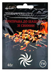 Приправа GEMO до шашлику зі свинини 40г