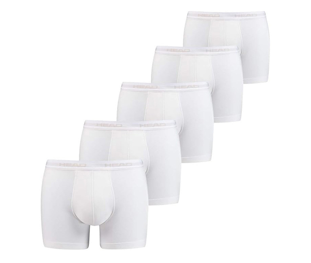 Труси-боксери чоловічі Head Mens Boxers (5 шт.) XL White