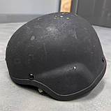 Шолом балістичний Арамід Чорний ACH PTH-IIIA, M (56) з кріпленням Wendy, Вживаний, фото 2