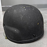 Шолом балістичний Арамід Чорний ACH PTH-IIIA, M (56) з кріпленням Wendy, Вживаний, фото 3