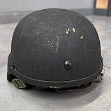 Шолом балістичний Арамід Чорний ACH PTH-IIIA, M (56) з кріпленням Wendy, Вживаний, фото 6