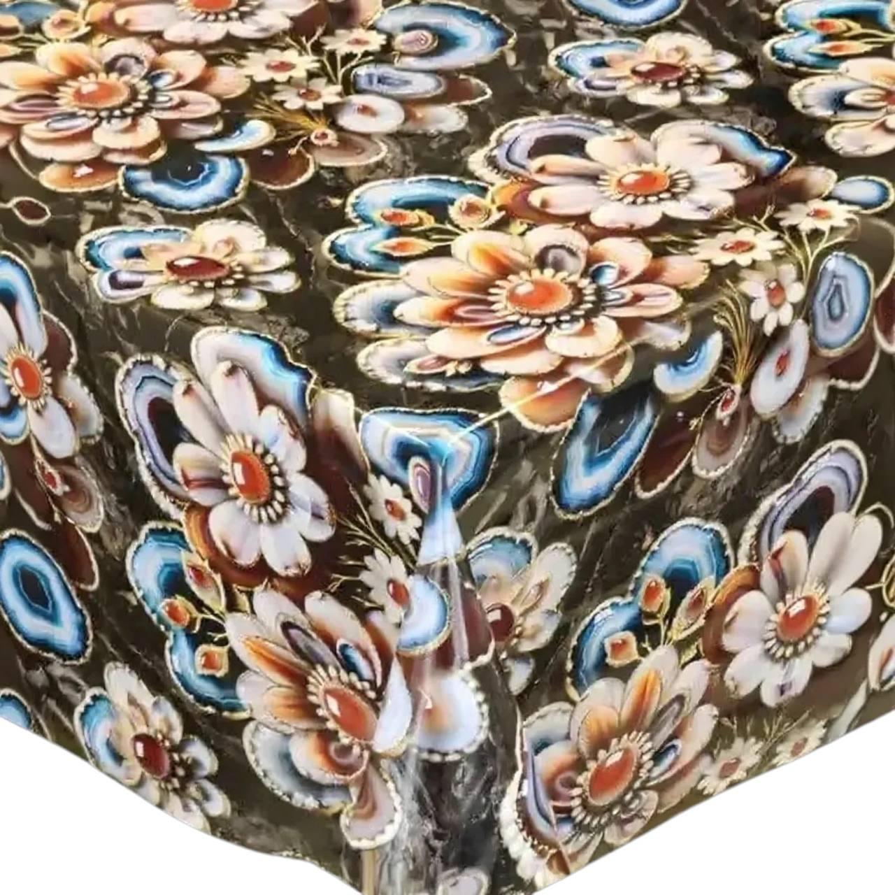 Турецька клейонка на тканинній основі для столу