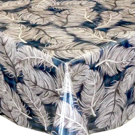 Скатертина лакована для столу на тканинній основі з фотодруком, фото 1