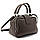 Шкіряна жіноча сумка на два відділи Firenze Italy F-IT-1045C шоколад, фото 3
