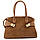 Сумка жіноча класична замшева Firenze Italy F-IT-7688-1C-S руда, фото 2