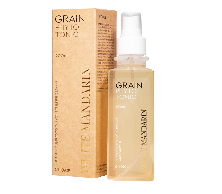 Фітотонік для сухої та чутливої шкіри «Grain»