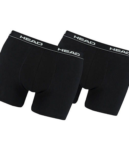 Труси-боксери чоловічі Head Mens Boxers (2 шт.) L Black, фото 2