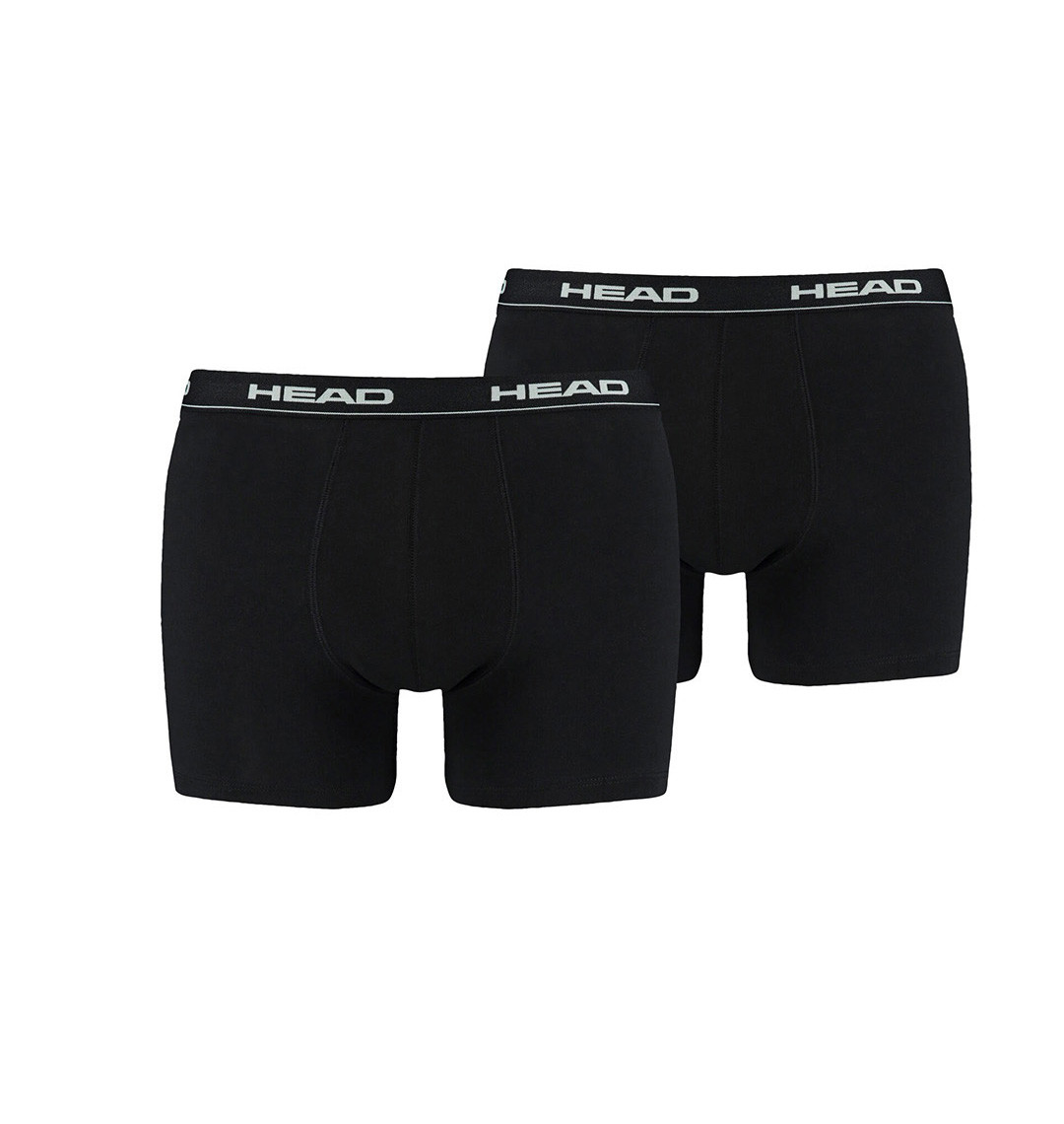 Труси-боксери чоловічі Head Mens Boxers (2 шт.) L Black