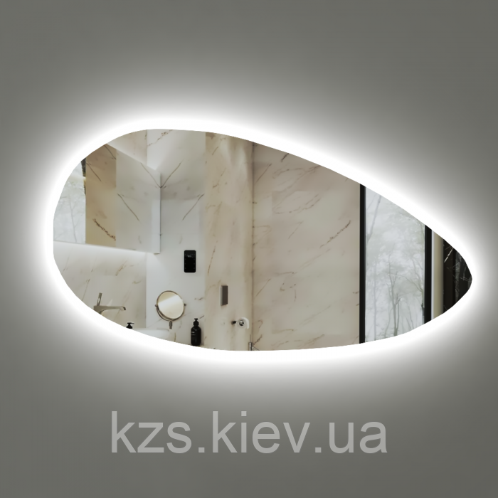 Дзеркало з LED підсвічуванням 580 х 1060 мм., фото 1