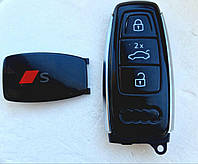 Оригінальний пульт дистанційного керування (смарт-ключ Keyless Go) Audi A4 A5 A6 A7 A8 Q5 Q7 Q8 | 3 кнопки 433 МГц | MD9R0 |