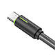 Кабель Usams 18W Type-C To Type-C 1м чорний (SJ734USB01), фото 3