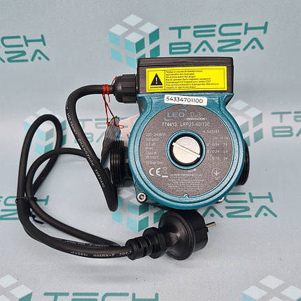 Насос циркуляційний LEO 3.0 74Вт Hmax 4м Qmax 52л/хв Ø1½" 130мм + гайки Ø1"(774413), фото 1
