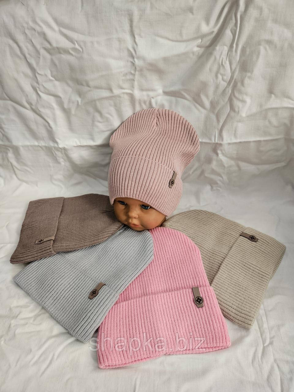 Шапка підліткова на флісі, фото 1