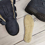 Ортопедичні шкіряні зимові черевики на хутрі для хлопчика супінатор ВП1-ВП7 каблук Томаса Kena Кена розмір 21-40, фото 5