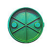 Зелена кришка для підземного пластикового боксу Irritec Mini, діаметр 16 см, оригінал, Італія, фото 2