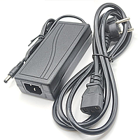 Блок живлення 12V 5A 60W(пластиковий корпус) + кабель