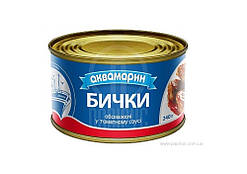 Бички "Аквамарин" обсмажені у томатному соусі 230г