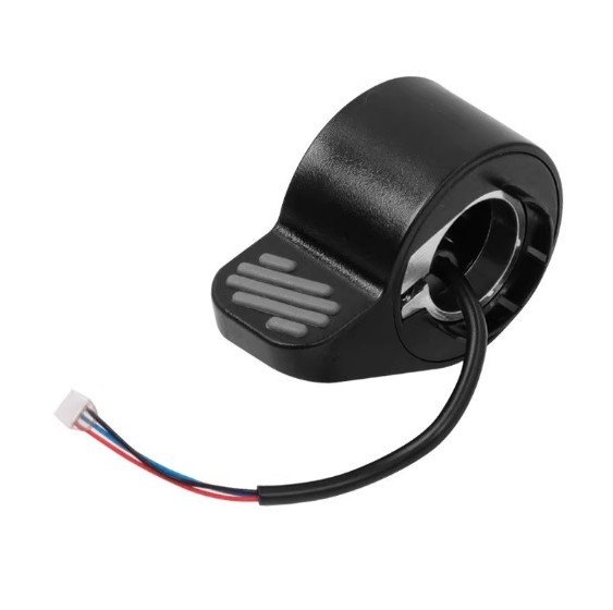 Курок (ручка газу) для електросамоката Ninebot ES сіра кнопка, фото 1