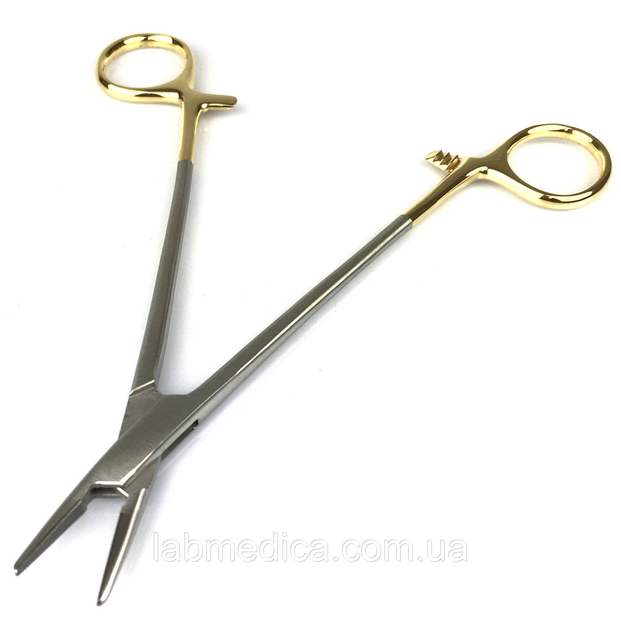 Голкотримач Crile-Wood з твердосплавом. Довжина 18 см SURGIWELOMED, фото 1