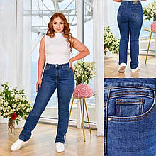 Стильні жіночі джинси, тканина "Джинс" 48, 50, 52, 54, 56, 58 розмір 48