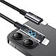Кабель для зарядки і передачі даних Type-C-Lightning 480Мб/с 30W 1.2м чорний Usams Aluminum Alloy (SJ672USB01), фото 5
