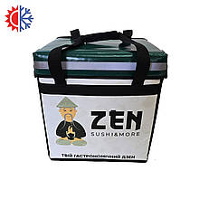 Професійна термосумка рюкзак для доставки суші 40*30см висота 45см