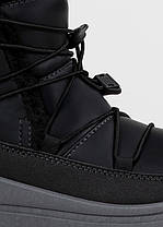 Дутики жіночі чорні, фото 4