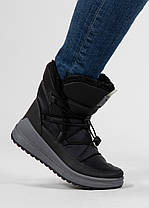 Дутики жіночі чорні, фото 2